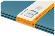 Блокнот Moleskine CAHIER JOURNAL CH016B44 Large 130х210мм обложка картон 80стр. линейка голубой (3шт