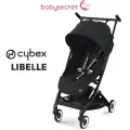 Коляска прогулочная Cybex Libelle BLK Magic Black с дождевиком и бампером 524002281