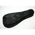 Чехол утепленный для укулеле 21 черный, две лямки на плечи с ручкой для переноски сопрано, легкий