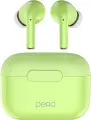 Наушники PERO TWS06, Bluetooth, внутриканальные, зеленый (PTWS06G)