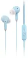 Наушники проводные с микрофоном голубые Smartbuy Pro JR
