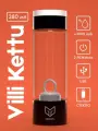 Генератор водородной воды VILLI KETTU, черный, USB 3.7V/2A, 380мл