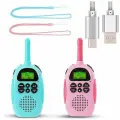Перезаряжаемые детские рации - игровой набор Kids Walkie Talkie 2 шт