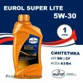 Масло моторное Eurol Super Lite 5W-30 SN/CF 1л (синт.)