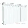 Радиатор Rifar Monolit Ventil 500/14 секций, межосевое подключение 80мм, Нижнее подключение левое (MVL), цвет белый