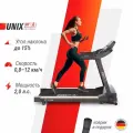 Беговая дорожка электрическая UNIX Fit ST-530M Bluetooth, 2.0 л. с, 110 кг, полотно 110x40 см, до12 км/ч, наклон 15 %