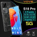 Смартфон s18 Pro, Android 13, 16gb+512gb, 2 SIM, 5G, 6.78, 50МП, 5000мАч,-- Ультратонкий, ультралегкий++ наушники