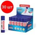 Комплект 30 шт, Клей-карандаш ERICH KRAUSE, 8 г, 4433