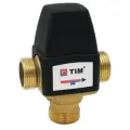 Трехходовой смесительный клапан термостатический Tim BL3110C02 муфтовый (НР), Ду 15 (1/2), KVS 1.2 м³/час