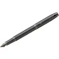 Ручка перьевая Parker IM Professionals Monochrome Titanium синяя, 1,0мм, подарочная упаковка