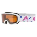 Маска горнолыжная ALPINA Scarabeo Junior White-Rose Matt/Orange S2 (US: S)