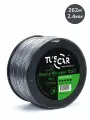 Леска для триммера TUSCAR Round Whisper DUO Professional, 2.4мм х 262м