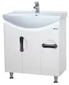 Тумба с раковиной Bellezza Лагуна 75 белое