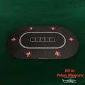 Сукно для покера овальное 140х80 см