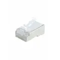 Коннектор RJ-45 Hyperline 100 шт. (PLUG-8P8C-U-C6-SH-100)