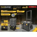 Кейс системы хранения HANSTORAGE PLUS HSP622. Ящик модульный 382 мм на колесах