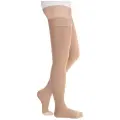 Компрессионные чулки Idealista ID-310W открытый носок, на широкое бедро, 2 класс, Размер M, Long (72-83 см), Карамель