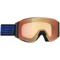 Маска горнолыжная Salice 105DARWF Black-Blue/Darw Clear S1
