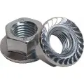 Гайка с фланцем креп-комп нержавейка, DIN 6923, А2, М6 200 шт. гфн6