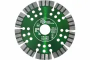 Диск алмазный отрезной Сегмент Турбо серия Grand hot press (125х22.23 мм) TRIO-DIAMOND