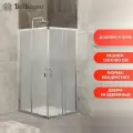 Душевой уголок BelBagno UNIQUE-A-2-85/100-P-Cr