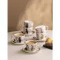 Чайный сервиз Lefard Парижские коты 104-924, 6 персон, 12 предм. 6 12