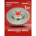 Тормозной диск Kortex для Mercedes-Benz CLA / GLA перед. OEM A2464212612, A246421261207, DF6631, KD0583