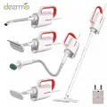 Паровая швабра Паровая швабра Deerma DEM-ZQ610, белый 1600 Вт, насадки - 1 шт