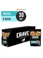 Влажный полнорационный корм CRAVE для взрослых кошек с лососем, 70г х 30шт