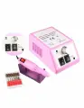 Nail Art Машинка для маникюра 210-YQ, 20 000 об/мин, розовый