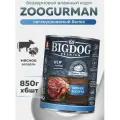 Корм влажный Зоогурман BIG DOG Premium Мясное ассорти, для собак, 6шт*850гр