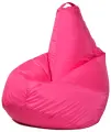 Кресло-мешок Груша розовый цвет (размер XXXXL) PuffMebel, ткань Дюспо