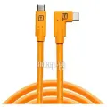 Кабель Tether Tools TetherPro USB-C to USB C 4.6m угловой Orange (CUC15RT-ORG)