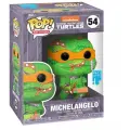 Фигурка Funko POP! Art Series Teenage Mutant Ninja Turtles - Michelangelo (54), 57929, 9,5 см