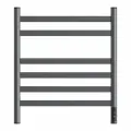 Полотенцесушитель электрический Point Селена PN16856GR П6 500x600, диммер справа, графит премиум