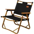 Кресло складное садовое 120 кг черное для отдыха ARIZONE (42-555402)