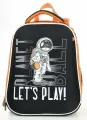 Schoolformat Рюкзак для мальчика, Planetball, модель ERGONOMIC 2, жесткий каркас, двухсекционный, 38х29х18 см, 17 л, 1 шт
