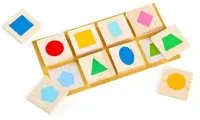 Деревянная игрушка Томик Лото геометрические фигуры (6-2222-4)