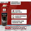 Силиконовая смазка для авто и уплотнителей Venwell Silicon spray 650мл / VW-SL-044RU 12 штук