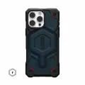 Чехол с поддержкой MAGSAFE UAG Monarch Pro для iPhone 16 Pro Max 6.9, цвет синий (Kevlar-Mallard)