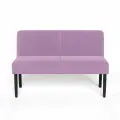 Мини диван-банкетка Мюнхен сиреневый в холл, прихожую, на кухню, в зону ожидания