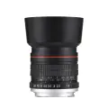 Объектив для камеры 85mm с фиксированной фокусной длиной F1.8, ручная фокус, съемка вручную, монтаж EF, 7 групп, 10 элементов, черный цвет, материал металл и оптика, размер фильтра 55mm, совместим с Canon EOS Rebel T8i T7i T6 T3i T2i 4000D 2000D 1300D