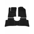 Коврик салонный ворсовый (черный) для Kia Rio (17-Н. В.)