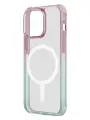 Uniq для iPhone 15 чехол Combat DUO Blue/Pink (MagSafe)