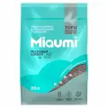 Наполнитель для кошачьего туалета Miaumi TOFU Activated Carbon Unscented, комкующийся, растительный, с активированным углем 20л