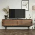 Тумба под телевизор напольная 150 см Бохо, тв комод на ножках