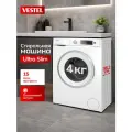 Стиральная машина узкая Vestel 4 кг, 1000 об/мин, 15 программ, глубина 36,2 см, A++