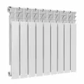 Радиатор биметаллический Ultra Plus 500 9 секций Qну=1287 Вт RAL 9016 (белый) Ogint .