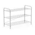 Этажерка для обуви НИКА ЭТПР3/МС, матовый серый, 3 полки