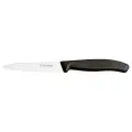 Нож кухонный VICTORINOX Swiss classic, 21x2.3 см, лезвие: 10 см, черный